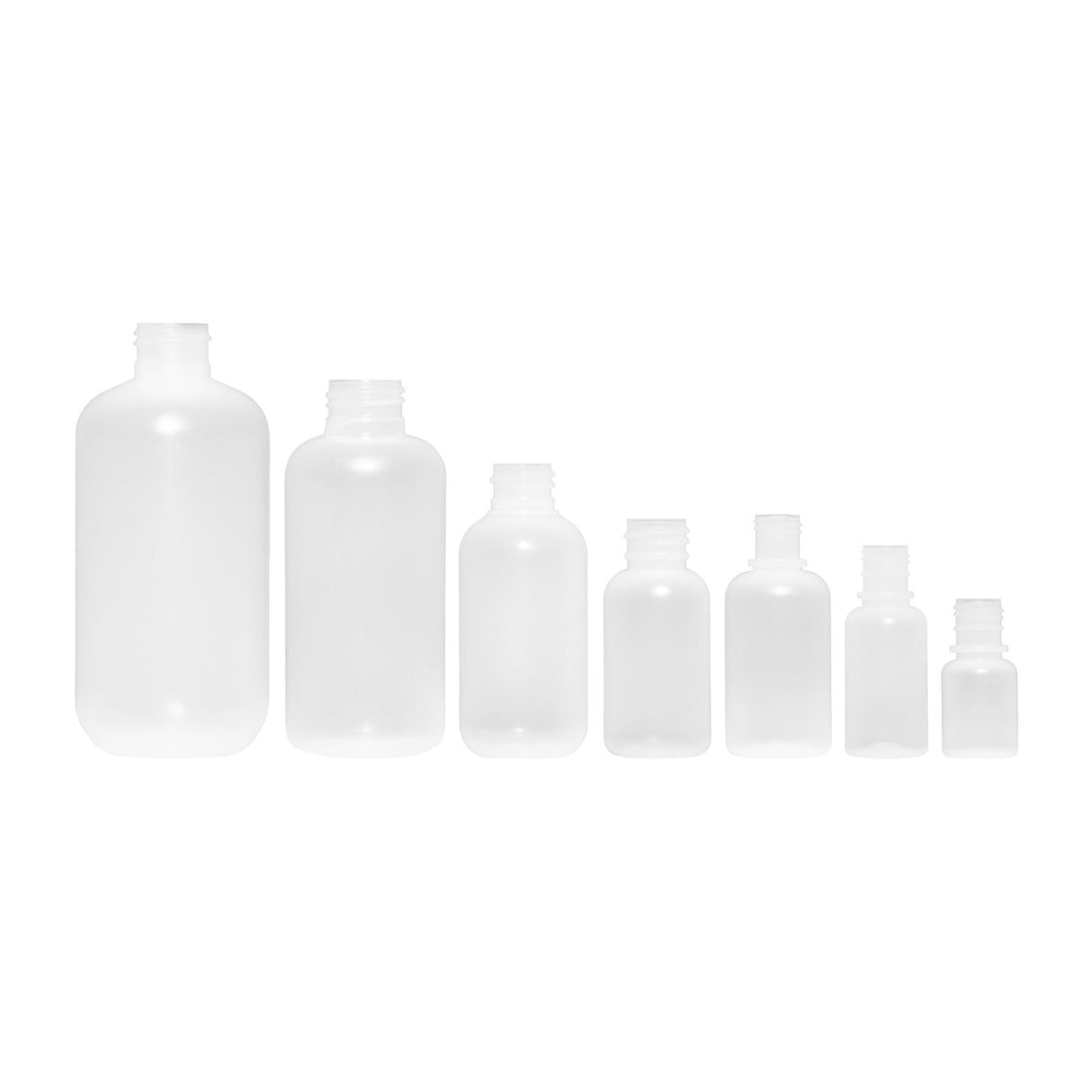 2 oz Boston Round LDPE Bottles - Natural - Plastic Bottle | General Bottle Supply