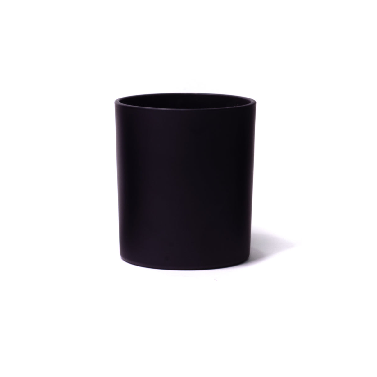 10oz Glass Candle Jar - Black Matte - Glass Jar | General Bottle Supply