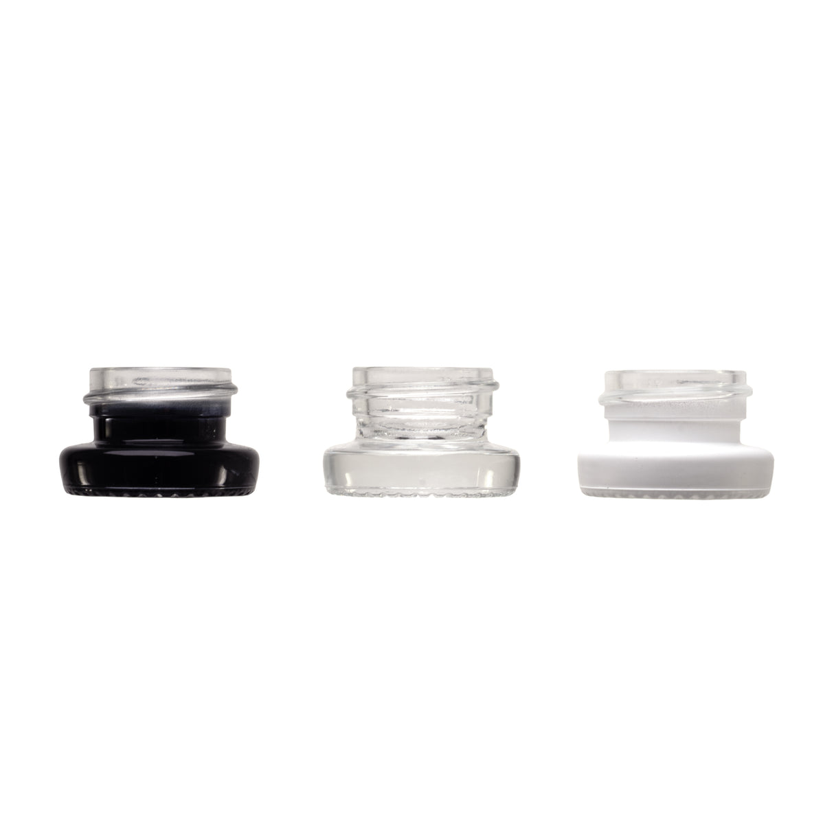 5 ml Thick Wall Glass Jar (28/450) - Matte White - Glass Jar | General Bottle Supply