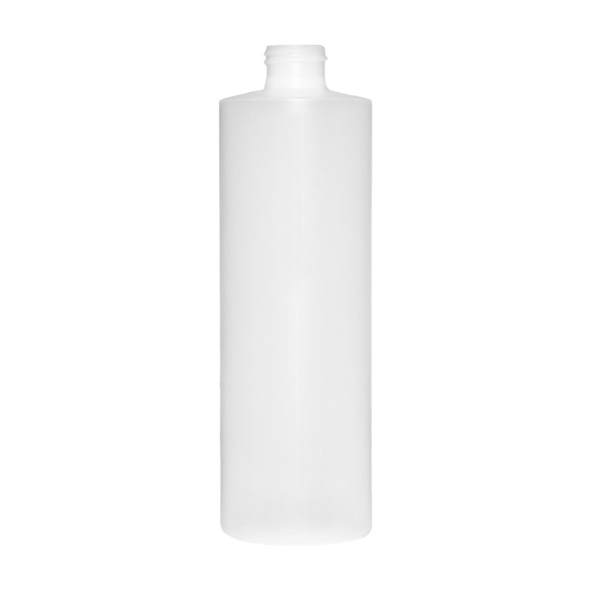 8 oz Cylinder Round HDPE Bottles - Natural (24/410) - Plastic Bottle | General Bottle Supply