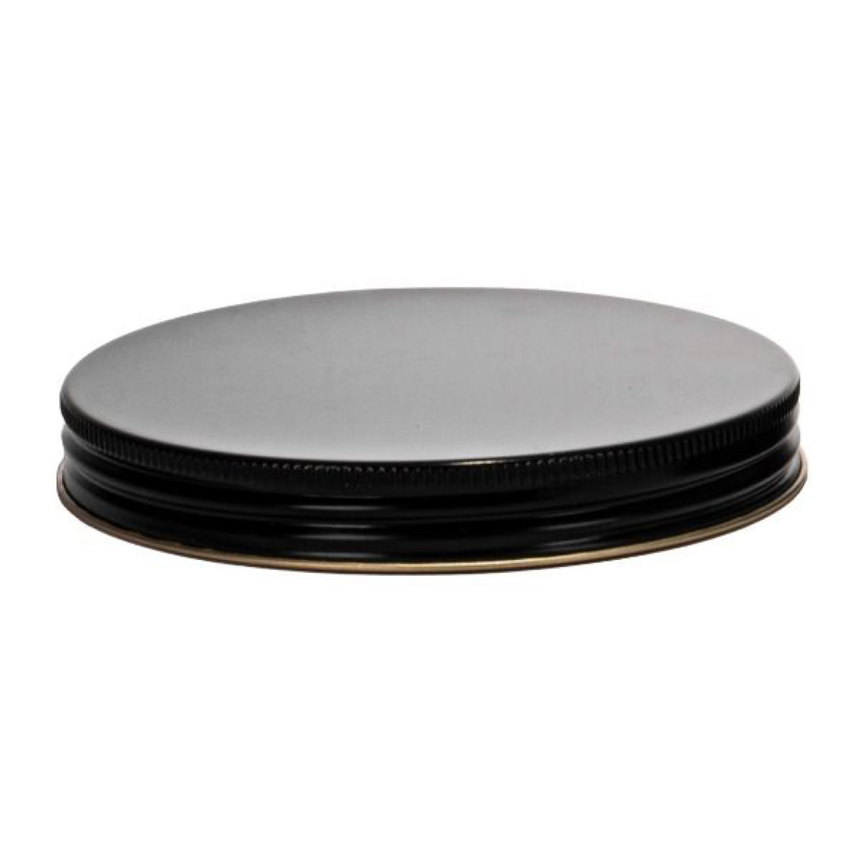 Metal Caps with Plastisol Liner - Continuous Thread - Black (70/400) - Assorted Caps | General Bottle Supply