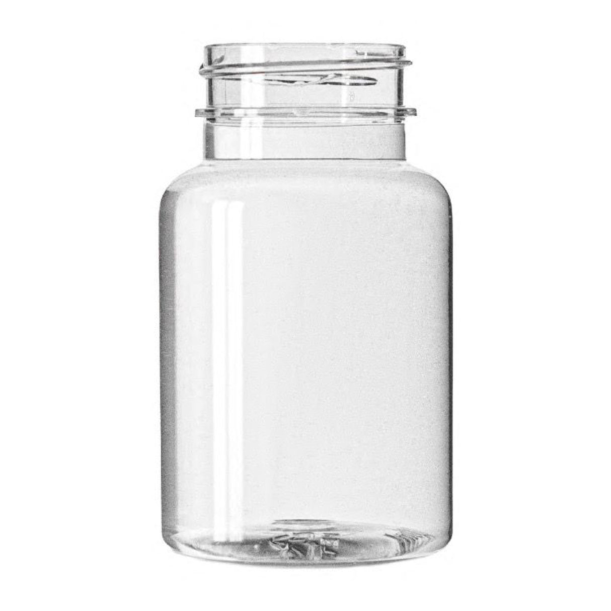 120 cc PET Round Packer - Clear - Plastic Bottle | General Bottle Supply