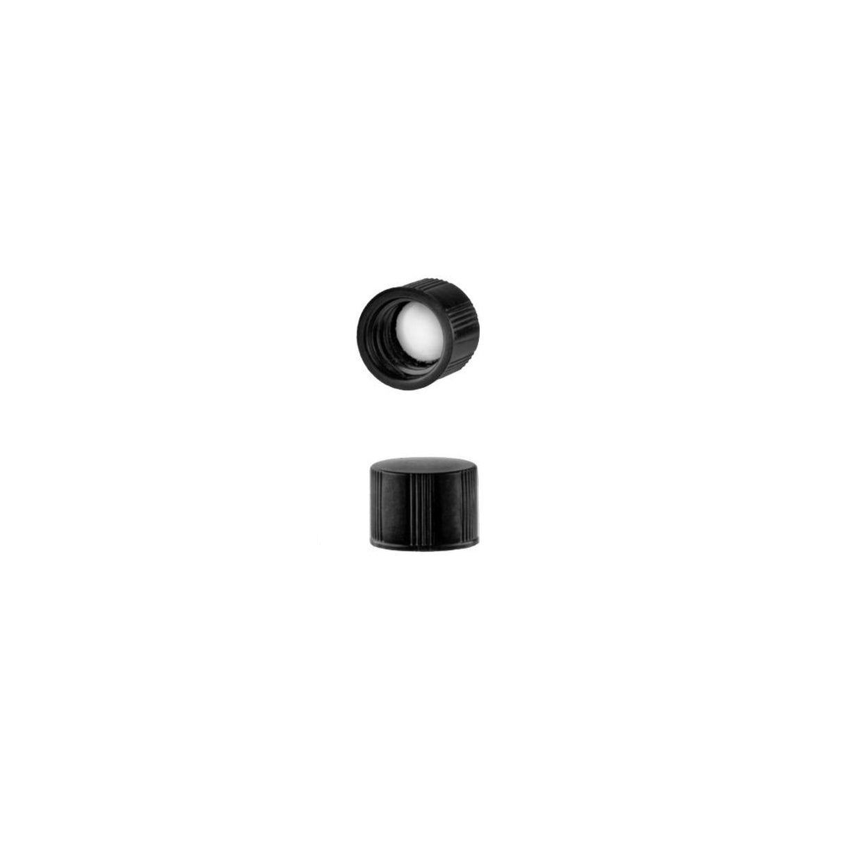 Phenolic Ribbed Cap with Paper Vinyl Liner (8/425) - Assorted Caps | General Bottle Supply
