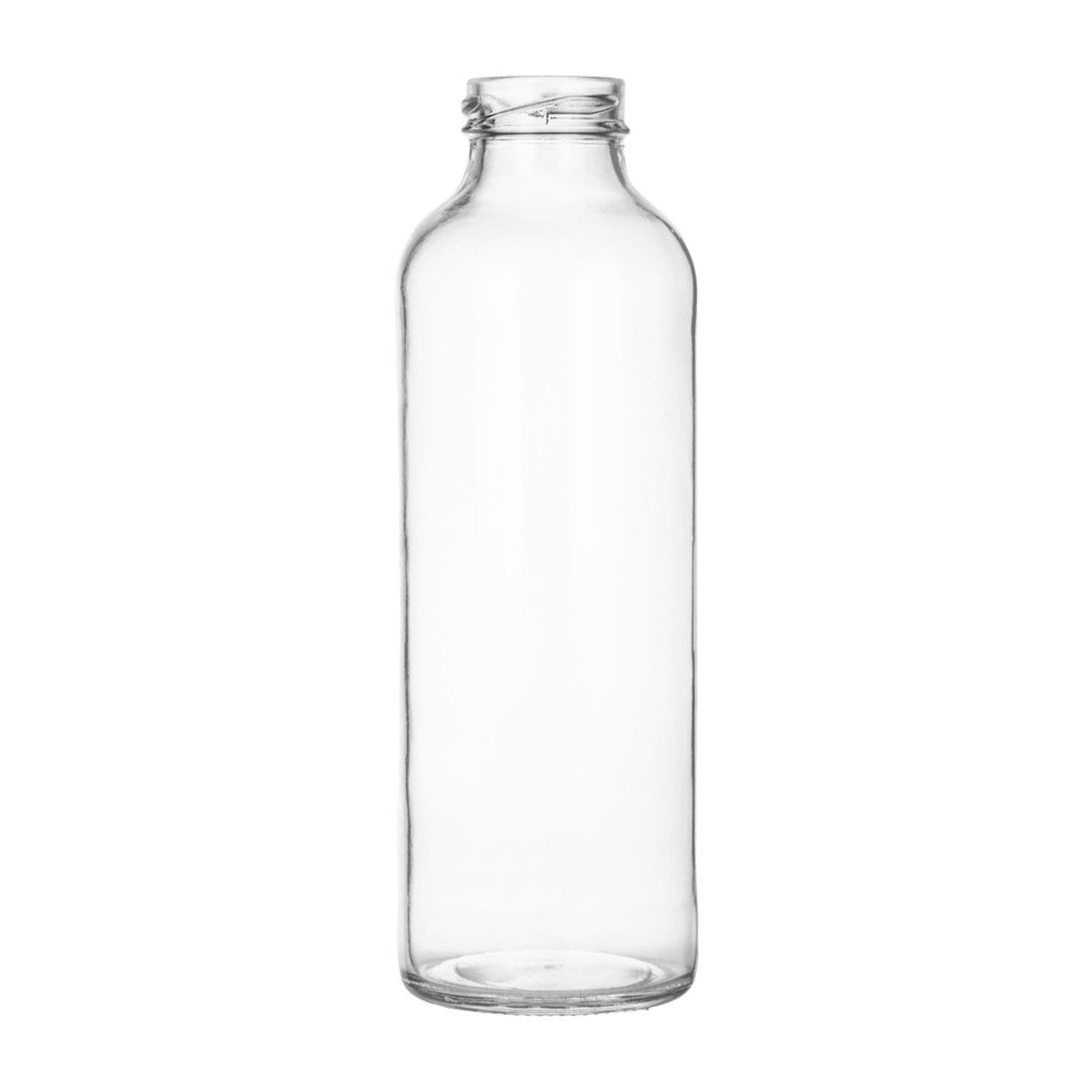 16 oz Tall Juice Bottle (38mm Lug) - Glass Bottle | General Bottle Supply