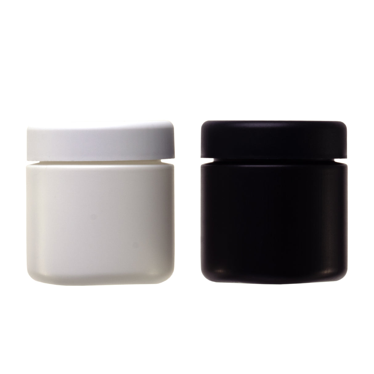 4oz Extra-Wide HDPE Jar (53/450) - Matte White - Plastic Jar | General Bottle Supply