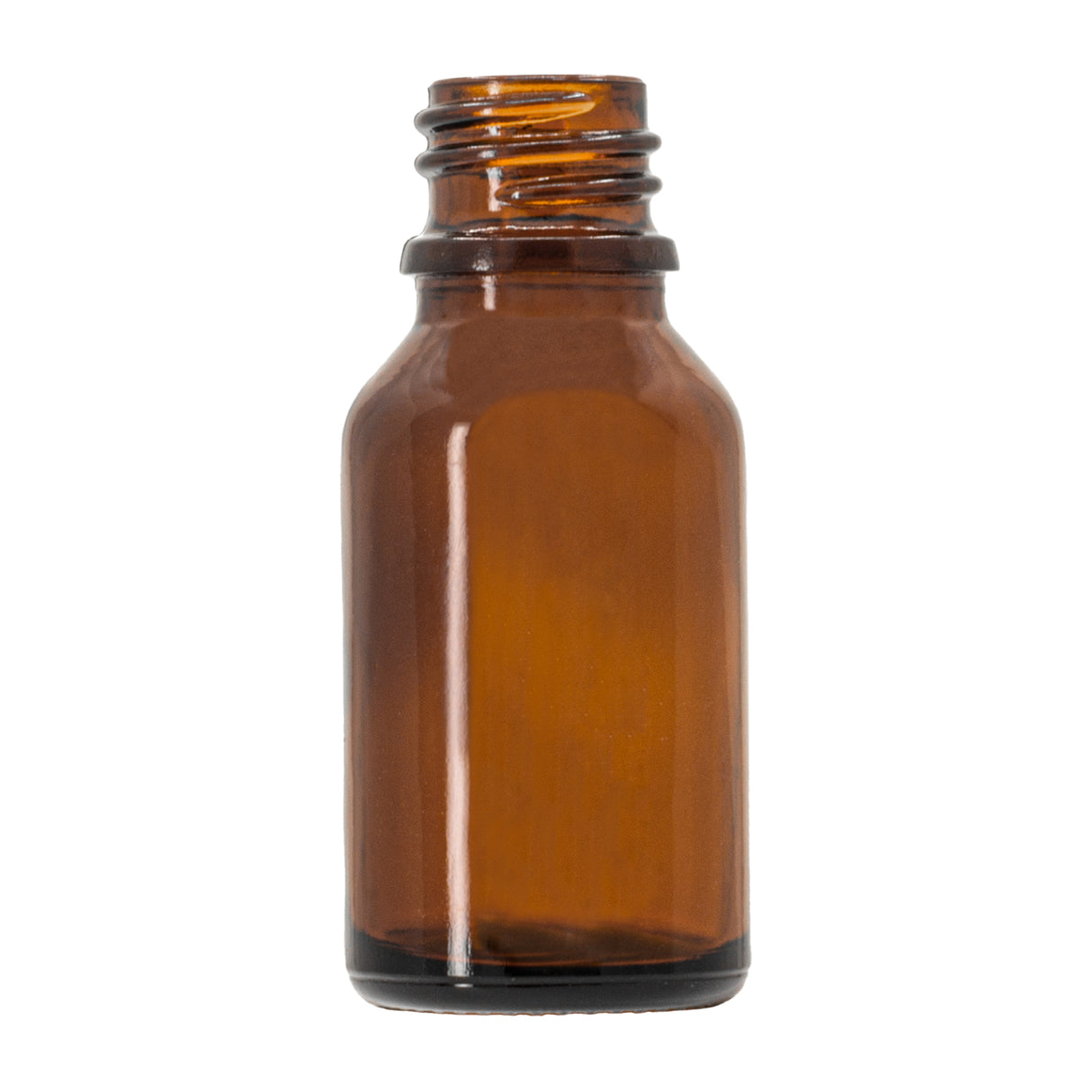 15 ml Aromatherapy Boston Round Bottle - Amber - Glass Bottle | General Bottle Supply