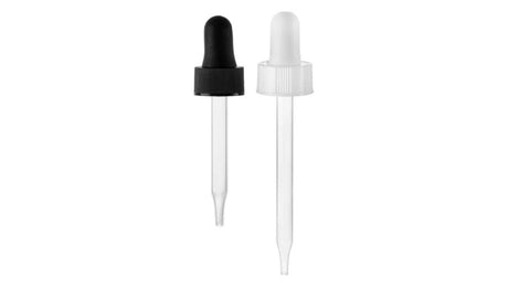 Glass dropper assemblies for bottles - wholesale packaging | General Bottle Supply