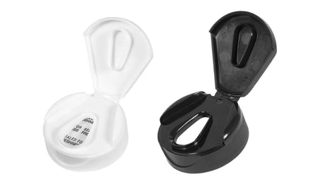 Liquid pour flapper caps for bottles - wholesale packaging | General Bottle Supply