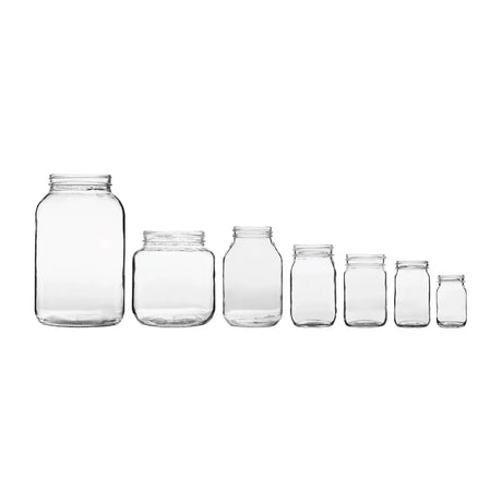 Wholesale glass jars for cosmetics and food packaging in assorted sizes | General Bottle Supply