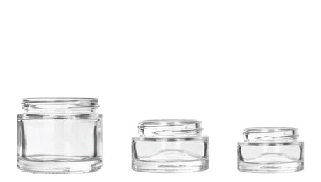 Heavy weight glass jars in assorted sizes - wholesale packaging | General Bottle Supply