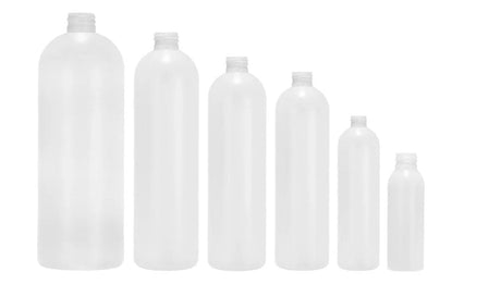 Imperial Round plastic bottles in assorted sizes - wholesale | General Bottle Supply