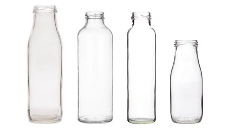 Juice glass bottles in assorted sizes and styles - wholesale | General Bottle Supply