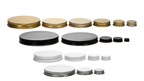 Metal caps for bottles and jars - wholesale packaging | General Bottle Supply