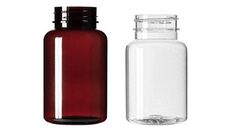 Plastic packer bottles in assorted sizes - wholesale packaging | General Bottle Supply
