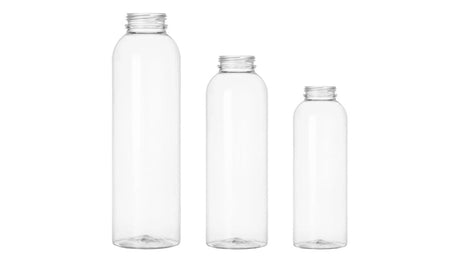 Plastic juice bottles in assorted sizes - wholesale packaging | General Bottle Supply