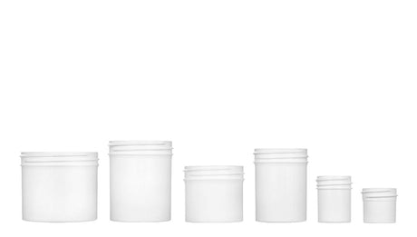 Single wall plastic jars in assorted sizes - wholesale packaging | General Bottle Supply