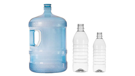 Plastic water bottles in assorted sizes - wholesale packaging | General Bottle Supply