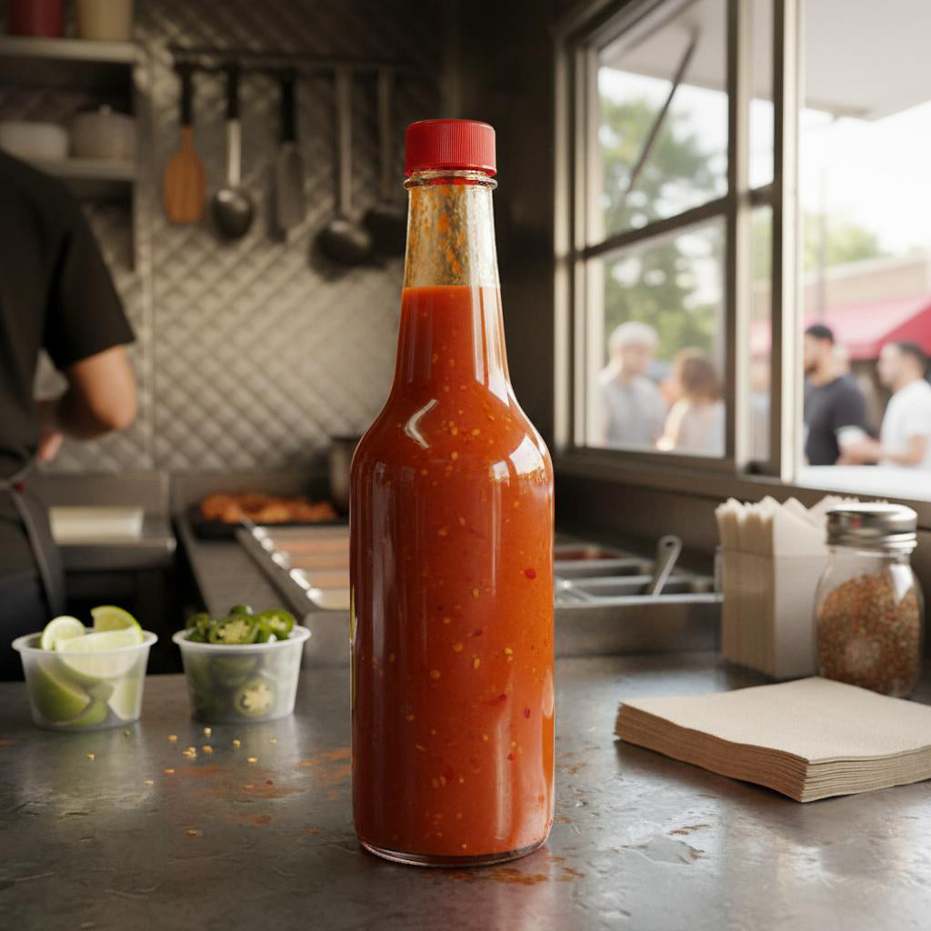 10 oz Sauce Bottle - Glass Bottle | General Bottle Supply