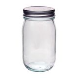 16 oz Universal Glass Jar - Flint - Glass Jar | General Bottle Supply