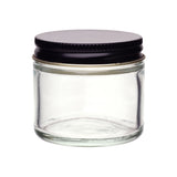 2 oz Straight Sided Glass Jars - Flint - Glass Jar | General Bottle Supply