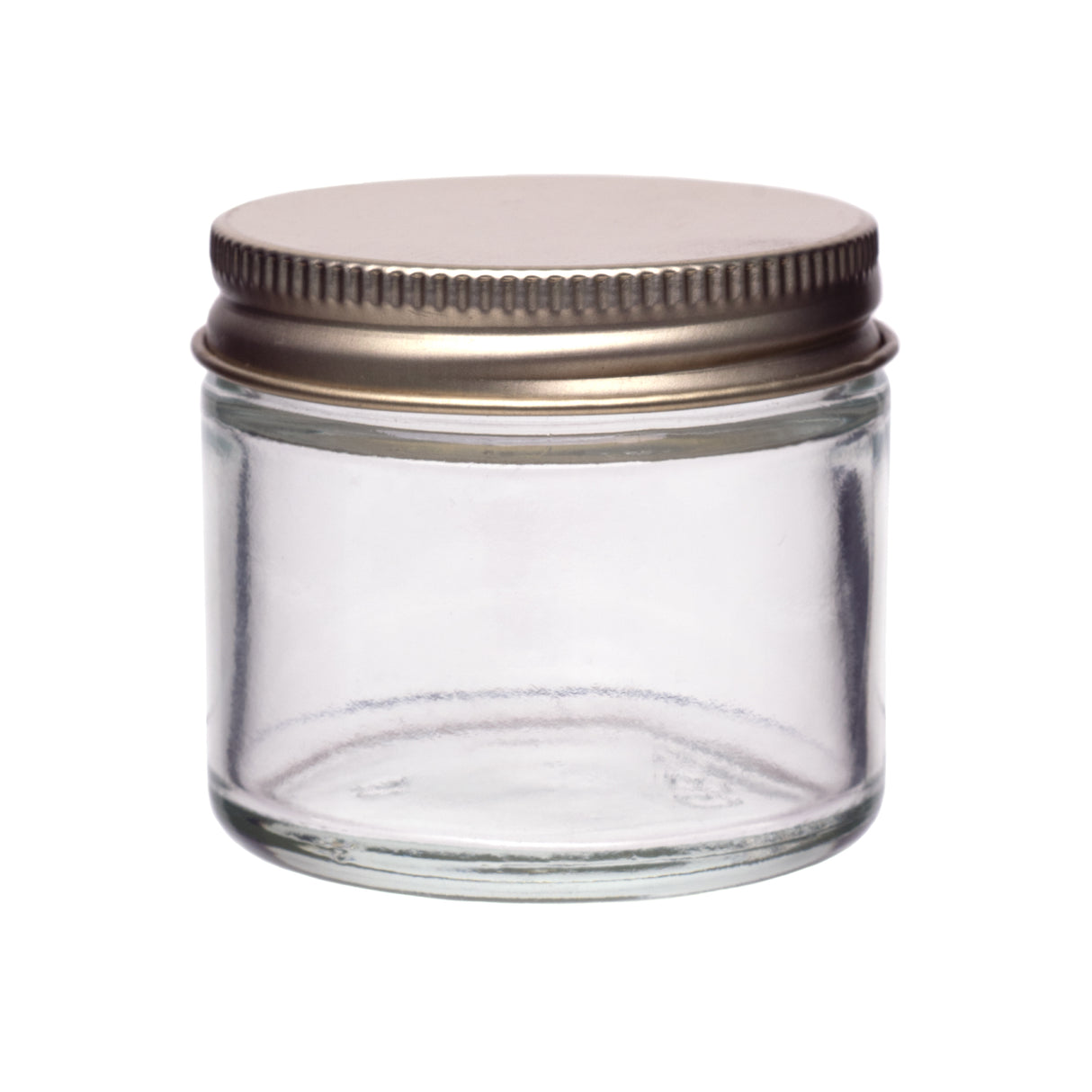2 oz Straight Sided Glass Jars - Flint - Glass Jar | General Bottle Supply
