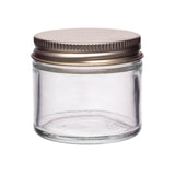 2 oz Straight Sided Glass Jars - Flint - Glass Jar | General Bottle Supply