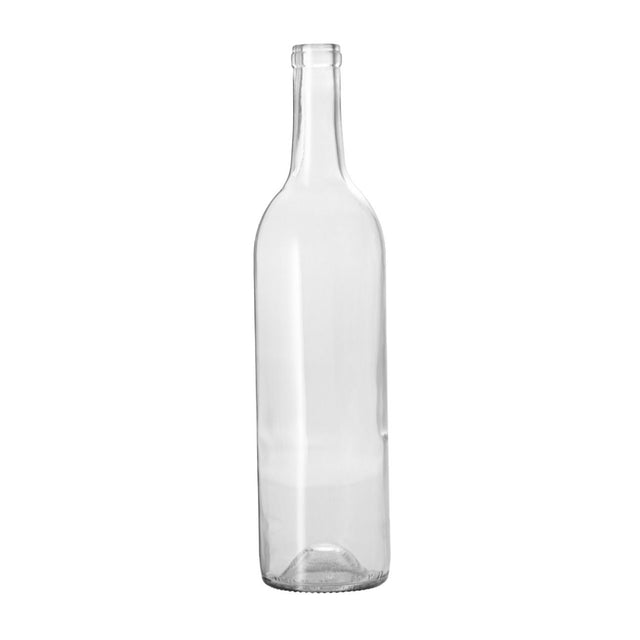 750 ml Flint Claret Mini Punt 454 Grams - Glass Bottle | General Bottle Supply