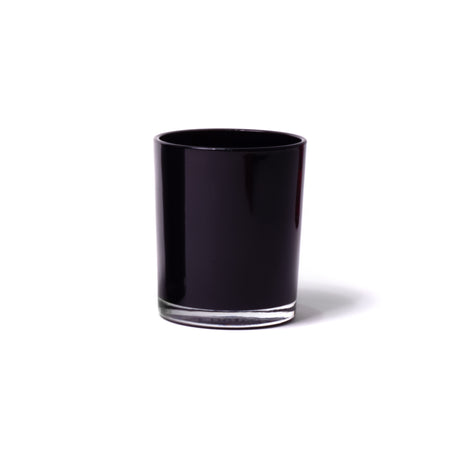 7oz Glass Candle Jar - Black (Internal) - Glass Jar | General Bottle Supply