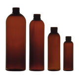 8 oz Bullet Bottles - Amber - Plastic Bottle | General Bottle Supply