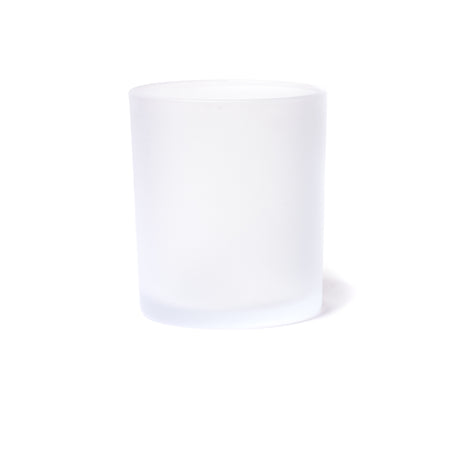 15oz Glass Candle Jar - Clear Frosted - Glass Jar | General Bottle Supply
