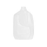 1 Gallon Dairy Square HDPE Bottles - Natural - Plastic Bottle | General Bottle Supply