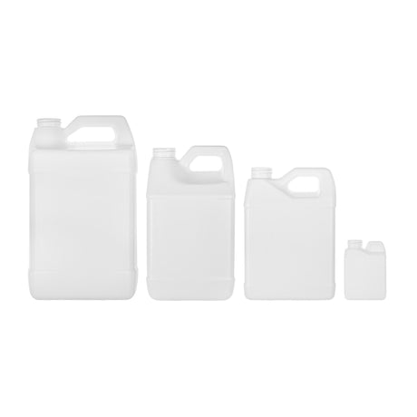 64 oz Industrial F-Style Jugs - White - Industrial Containers | General Bottle Supply
