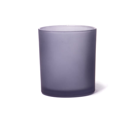 15oz Glass Candle Jar - Gray Frosted - Glass Jar | General Bottle Supply
