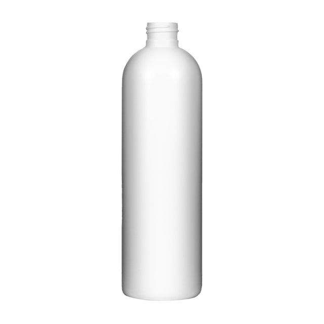 12 oz Imperial HDPE Bottles - White - Plastic Bottle | General Bottle Supply