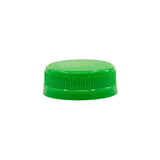 Juice or Dairy Caps - Green (38mm) - Assorted Caps | General Bottle Supply