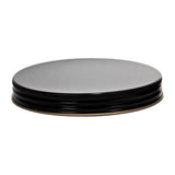 Metal Caps with Plastisol Liner - Continuous Thread - Black (70/400) - Assorted Caps | General Bottle Supply