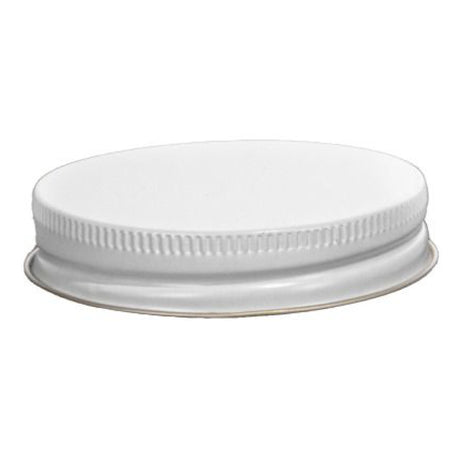 Metal Caps with Plastisol Liner - Continuous Thread - White (110/400) - Assorted Caps | General Bottle Supply