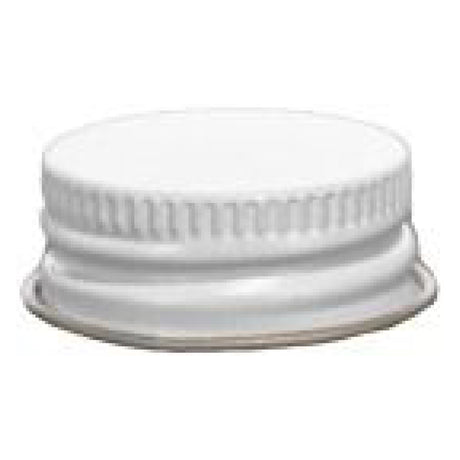 Metal Caps with Plastisol Liner - Continuous Thread - White (33/400) - Assorted Caps | General Bottle Supply