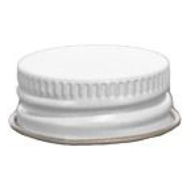 Metal Caps with Plastisol Liner - Continuous Thread - White (38/400) - Assorted Caps | General Bottle Supply