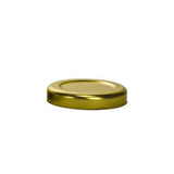 Metal Caps with Plastisol Liner - Lug Twist - Gold (43 Lug) - Assorted Caps | General Bottle Supply