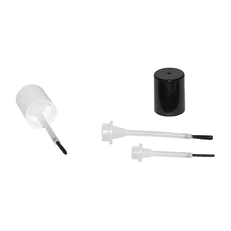 Nail Polish Caps and Brushes - 13mm Brush - Assorted Caps | General Bottle Supply