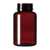 120 cc PET Round Packer - Amber - Plastic Bottle | General Bottle Supply
