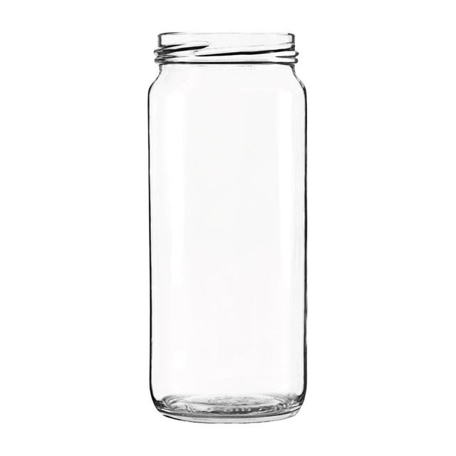 16 oz Paragon Jars - Lug Thread - Glass Jar | General Bottle Supply