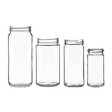 12 oz Paragon Jars - Continuous Thread - Glass Jar | General Bottle Supply