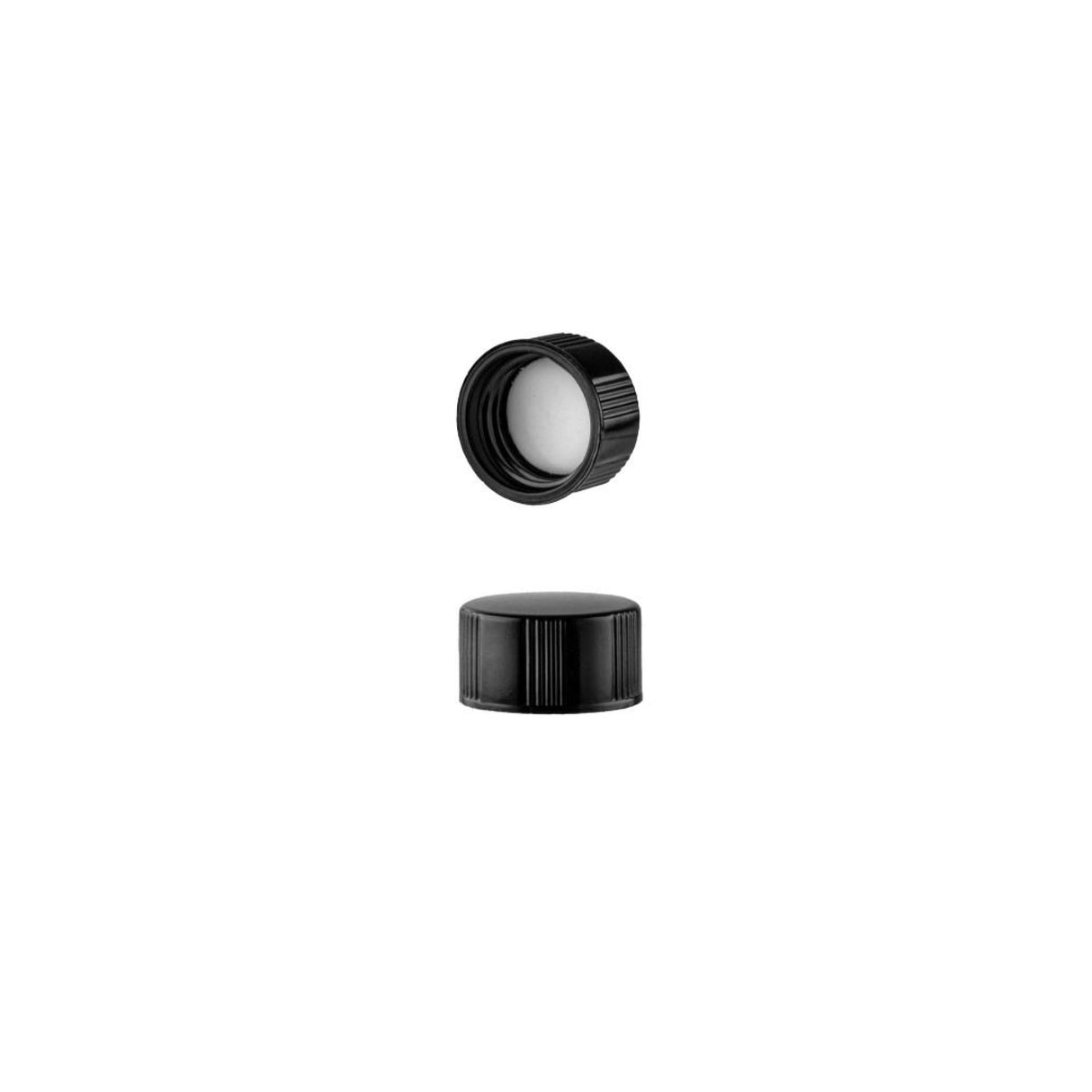 Phenolic Ribbed Cap with Paper Vinyl Liner (13/425) - Assorted Caps | General Bottle Supply