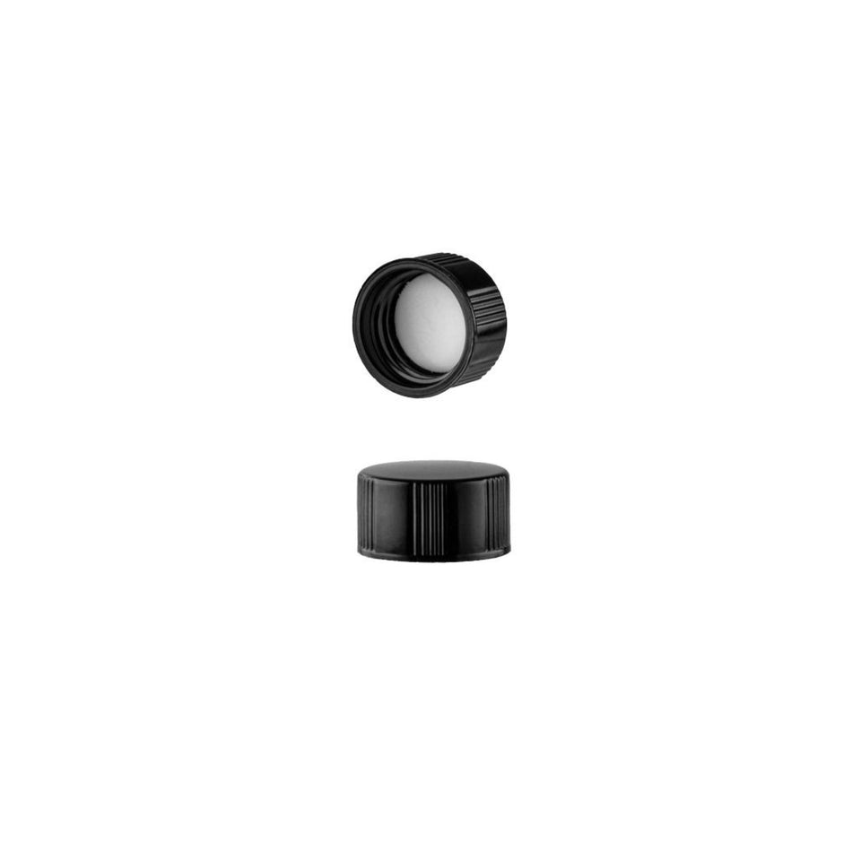 Phenolic Ribbed Cap with Paper Vinyl Liner (15/425) - Assorted Caps | General Bottle Supply