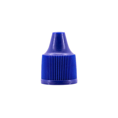 Plastic Dropper Caps - Blue (15/415) - Dispensing Caps | General Bottle Supply