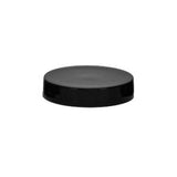 Plastic Smooth Caps with Foam Liner (F217) - Black (53/400) - Assorted Caps | General Bottle Supply