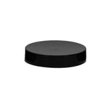 Plastic Smooth Caps with Foam Liner (F217) - Black (58/400) - Assorted Caps | General Bottle Supply