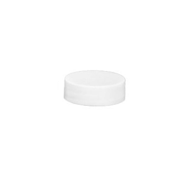Plastic Smooth Caps with Foam Liner (F217) - White (33/400) - Assorted Caps | General Bottle Supply